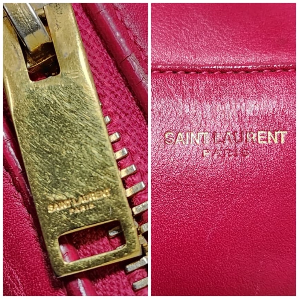 Saint Laurent Pink Mini Duffel Bag - Picture 9 of 14